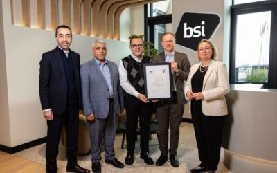 Supporting Trusted AI: Stirling Centre Celebrates iVolution’s BSI Certification Milestone